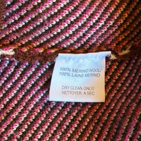 Trina Turk 100% Merino Wool Knit Geometric Print Pencil Skirt S - Picture 6 of 6